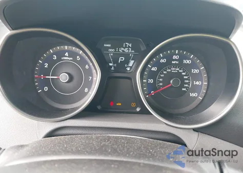 2012 Hyundai Elantra Gls from USA, damaged, VIN 5NPDH4AE9CH073774